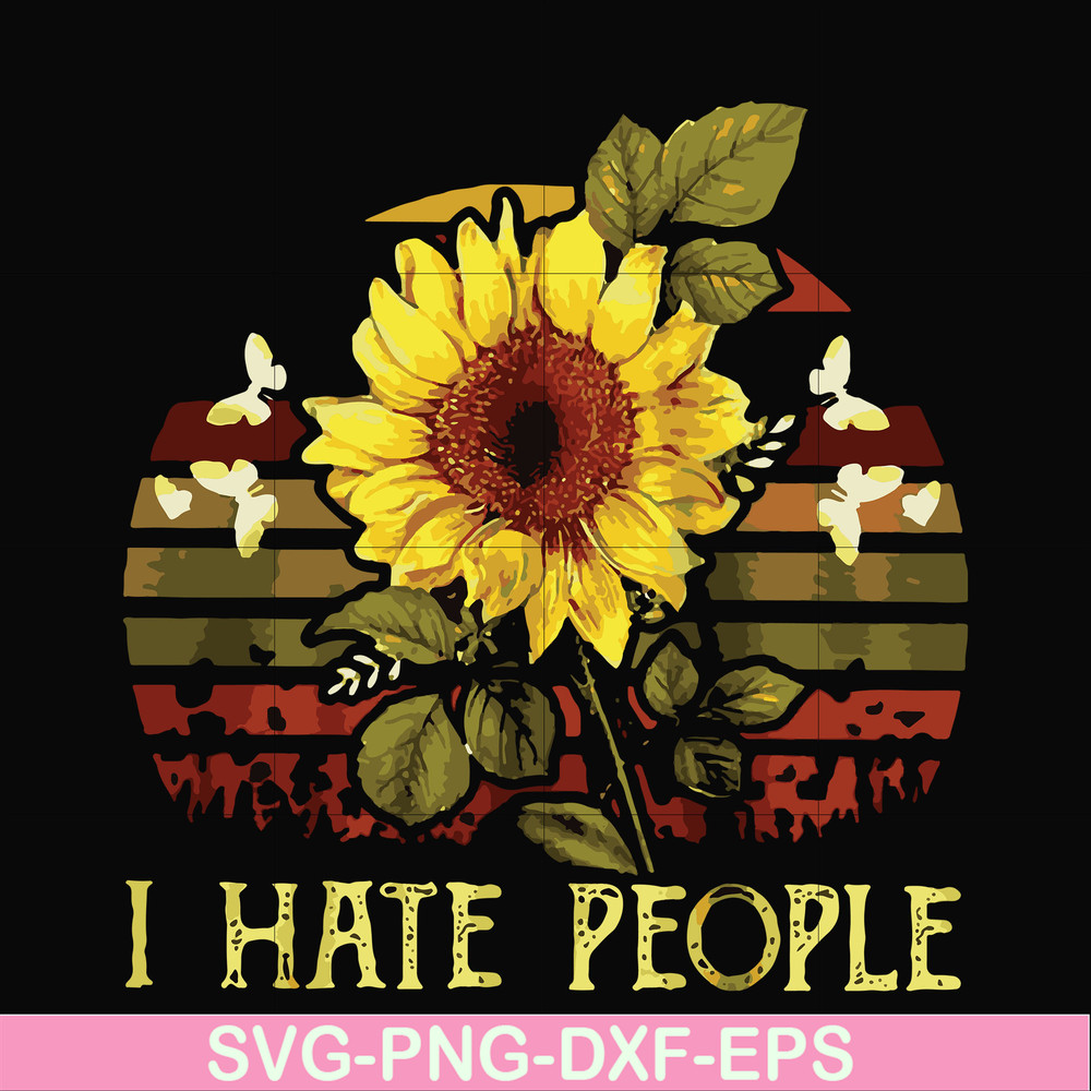 FN000565-I hate people svg, png, dxf, eps file FN000565.jpg