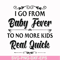 FN000669-I go from baby fever to no more kids real quick svg, png, dxf, eps file FN000669.jpg