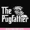 FN000965-The pugfather svg, png, dxf, eps file FN000965.jpg