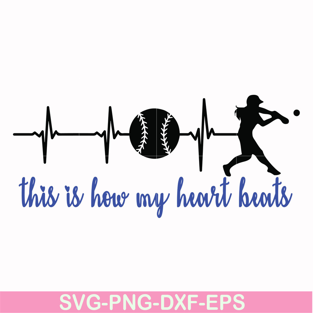 FN000985-This is how my heart beats svg, png, dxf, eps file FN000985.jpg