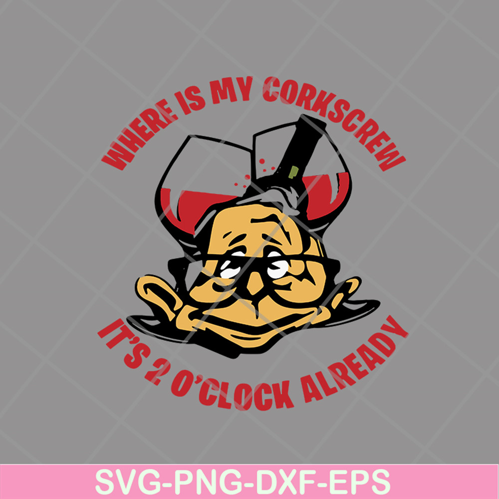 FN14062102-Wine With Dewine, It's 2 o'clock somewhere svg, png, dxf, eps digital file FN14062102.jpg