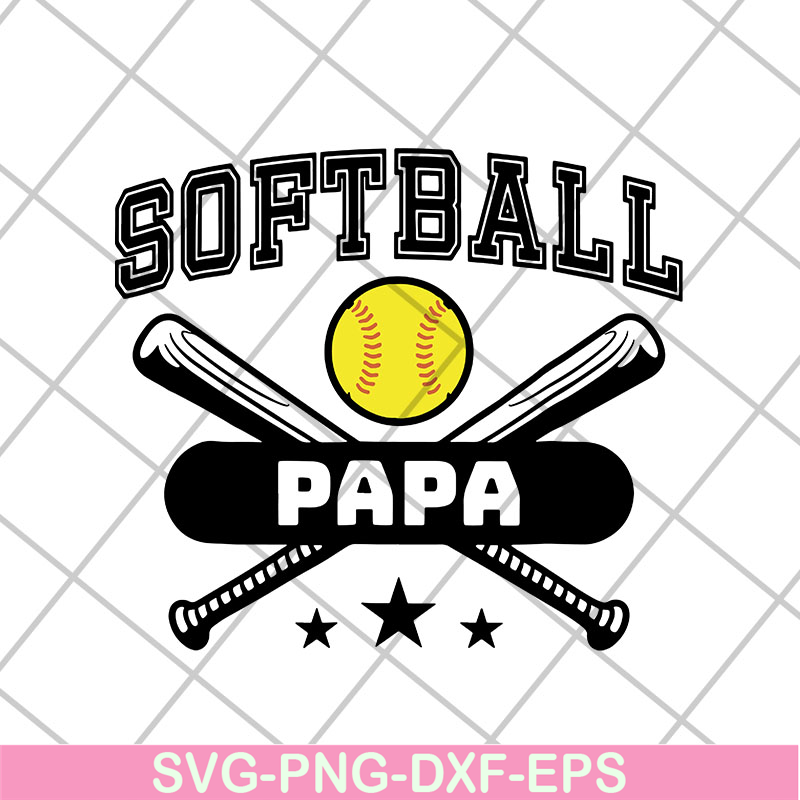 FTD06052135-softball papa svg, png, dxf, eps digital file FTD06052135.jpg