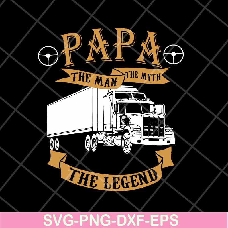 FTD06052143-papa the man the myth svg, png, dxf, eps digital file FTD06052143.jpg