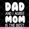 FTD09062104-Dad And I Agree Mom Is The Best – Happy Father’s Day 2021 svg, png, dxf, eps digital file FTD09062104.jpg