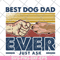 FTD10062104-Best Dog Dad Ever Just Ask Retro svg, png, dxf, eps digital file FTD10062104.jpg