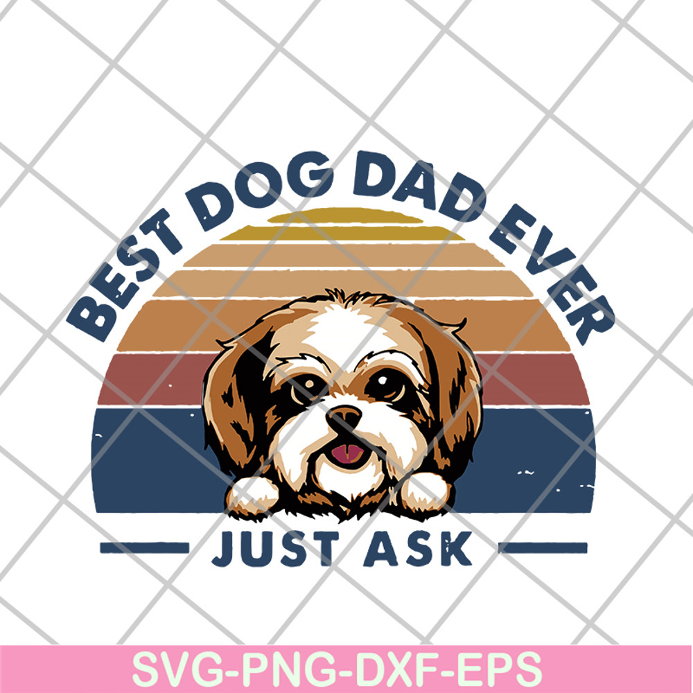 FTD10062105-Best Dog Dad Mom Peeking Dog Retro svg, png, dxf, eps digital file FTD10062105.jpg