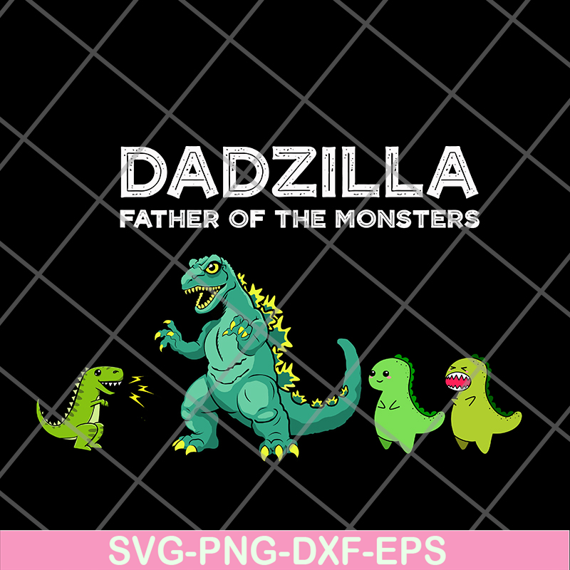 FTD10062107-Dadzilla And Monster Kids svg, png, dxf, eps digital file FTD10062107.jpg