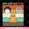 FTD10062110-Fluffy Cat Best Cat Dad Retro svg, png, dxf, eps digital file FTD10062110.jpg