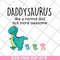 FTD10062114-Daddysaurus and kids svg, png, dxf, eps digital file FTD10062114.jpg