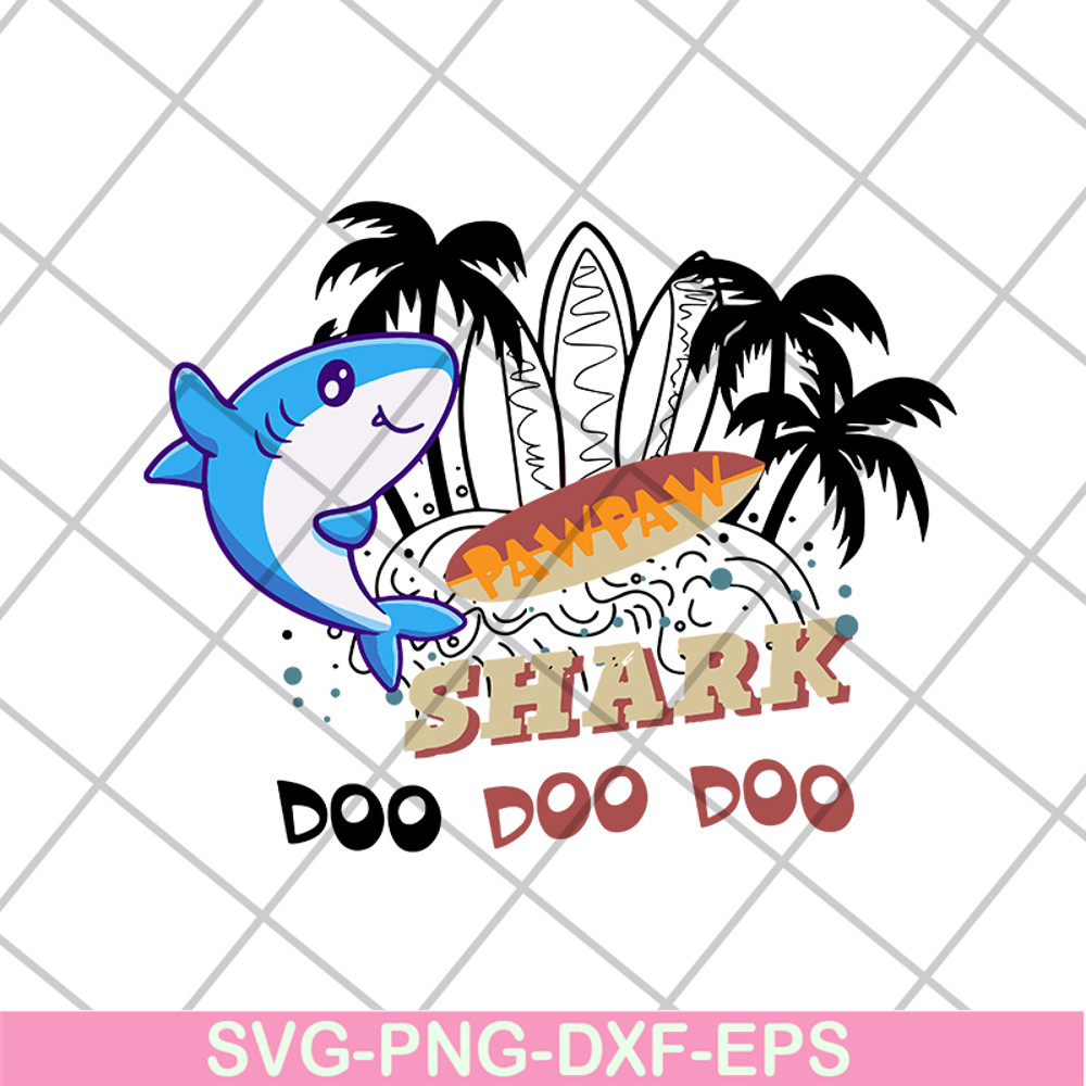 FTD18052117-doo doo shark svg, png, dxf, eps digital file FTD18052117.jpg