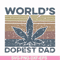 FTD22-world's dopest dad svg, png, dxf, eps, digital file FTD22.jpg