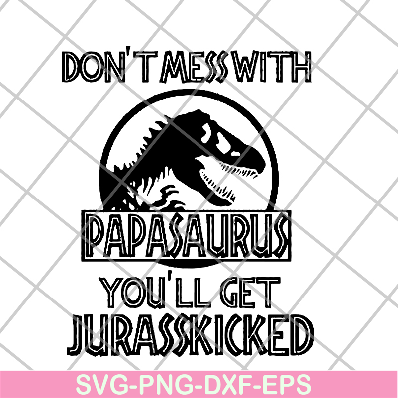 FTD24052118-Papa Saurus svg, png, dxf, eps digital file FTD24052118.jpg