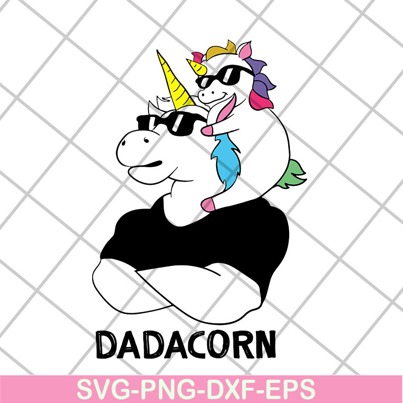 FTD29042131-Dadacorn svg, Fathers day svg, png, dxf, eps digital file FTD29042131.jpg