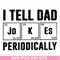 FTD32-I tell dad jokes periodically svg, png, dxf, eps, digital file FTD32.jpg