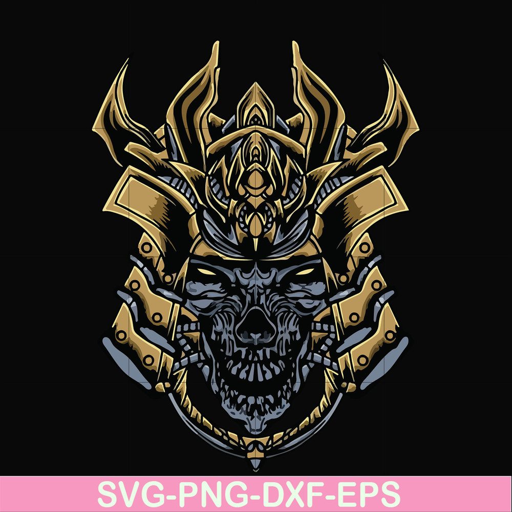 HLW0014-Skull halloween svg, png, dxf, eps digital file HLW0014.jpg