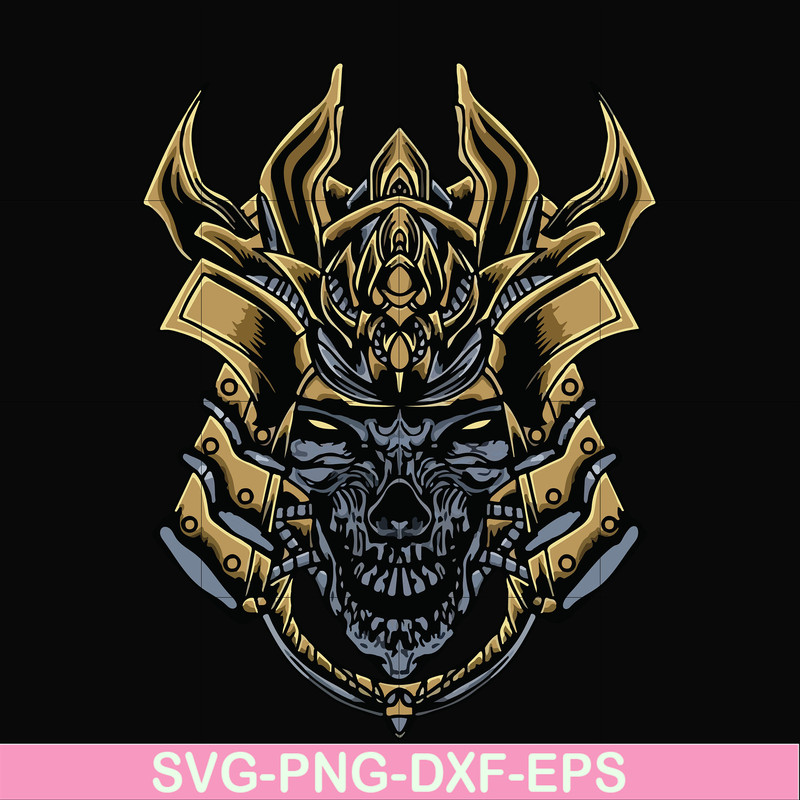 HLW0014-Skull halloween svg, png, dxf, eps digital file HLW0014.jpg