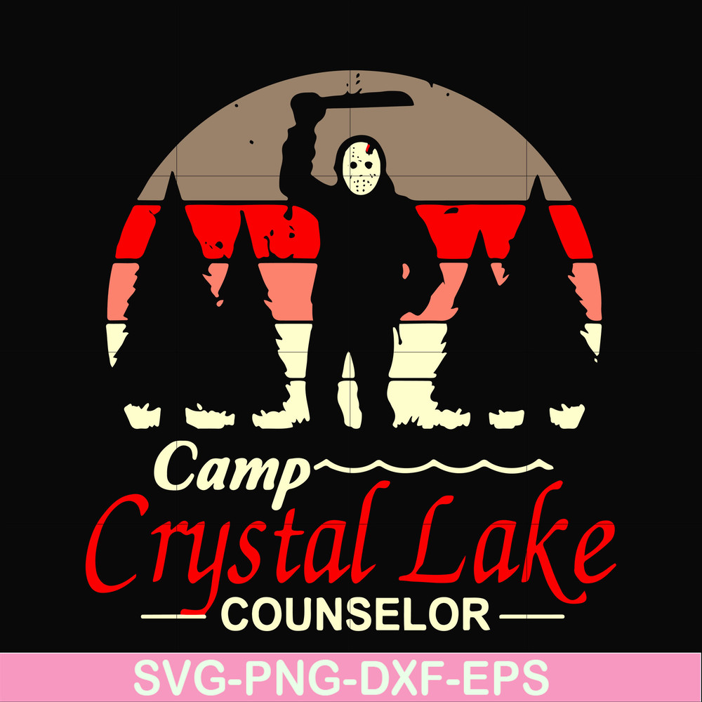HLW0146-Camp crystal lake counselor svg, png, dxf, eps digital file HLW0146.jpg