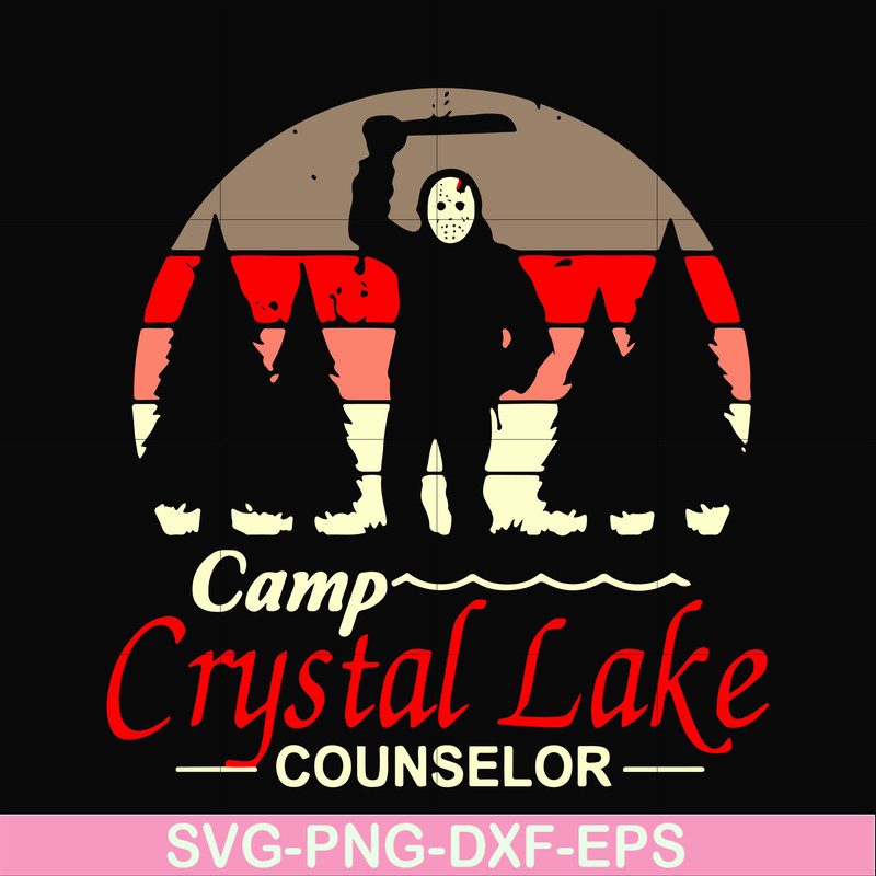 HLW0146-Camp crystal lake counselor svg, png, dxf, eps digital file HLW0146.jpg