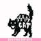 HLW17072014-Scaredy cat svg, png, dxf, eps digital file HLW17072014.jpg