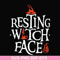 HLW24072020-Resting witch face svg, halloween svg, png, dxf, eps digital file HLW24072020.jpg