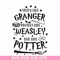 HRPT0007-Study like granger protect like weasley live like potter svg, png, dxf, eps file HRPT0007.jpg