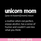 MTD02042108-Unicorn mom quotes svg, Mother's day svg, eps, png, dxf digital file MTD02042108.jpg