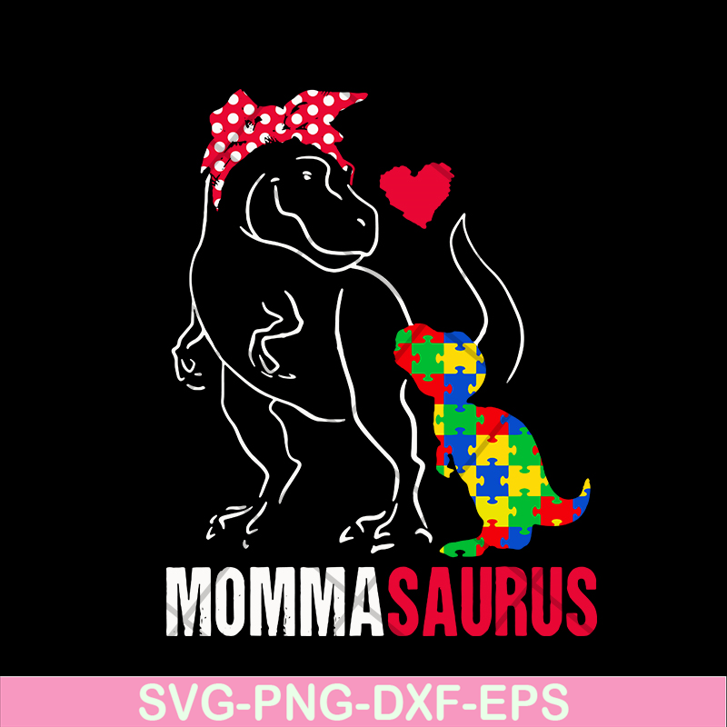 MTD03042113-momma saurus svg, Mother's day svg, eps, png, dxf digital file MTD03042113.jpg