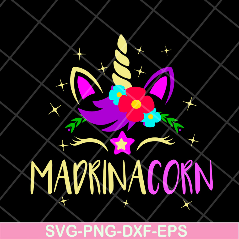 MTD03042128-Madrinacorn svg, Mother's day svg, eps, png, dxf digital file MTD03042128.jpg