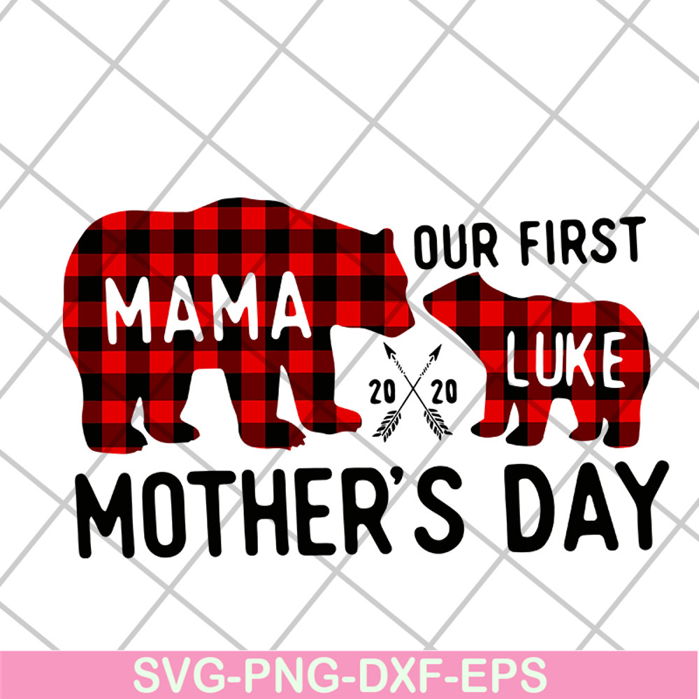 MTD04042113-Mama our first svg, Mother's day svg, eps, png, dxf digital file MTD04042113.jpg