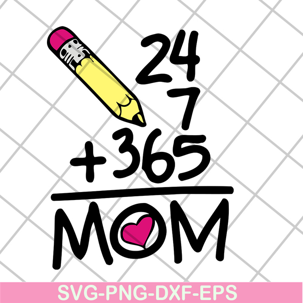 MTD04042133-365 mom day svg, Mother's day svg, eps, png, dxf digital file MTD04042133.jpg