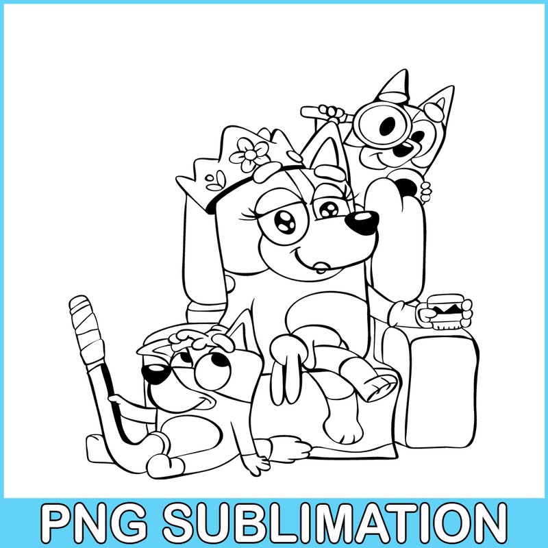 BL22112323-Cute Bluey Design SVG PNG DXF EPS Bluey Cartoon SVG Bluey SVG.png