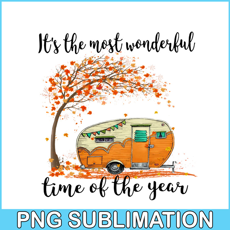 CAMP07112379-IT'S THE MOST WONDERFUL TIME PNG Camping Under the Tree PNG Camping Loving PNG.png