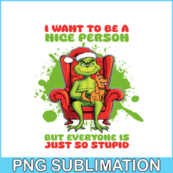 i want to be a nice person png