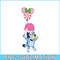CRM13112311-Bluey And Mickey Balloon PNG, Christmas Time PNG, Bluey Happy PNG.png