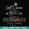 BD0083-A Queen Was Born In December Happy Birthday To Me svg, png, dxf, eps digital file BD0083.jpg