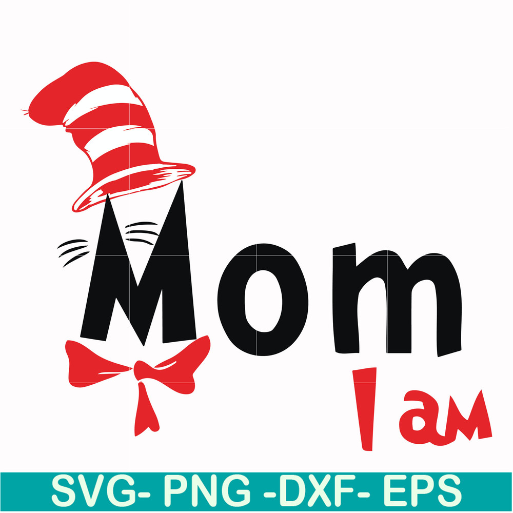 DR00064-Mom I am svg, png, dxf, eps file DR00064.jpg