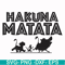 FN000157-Hakuna Matata svg, png, dxf, eps file FN000157.jpg