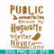 FN000252-Public administration because my Hogwarts letter never came svg, png, dxf, eps file FN000252.jpg