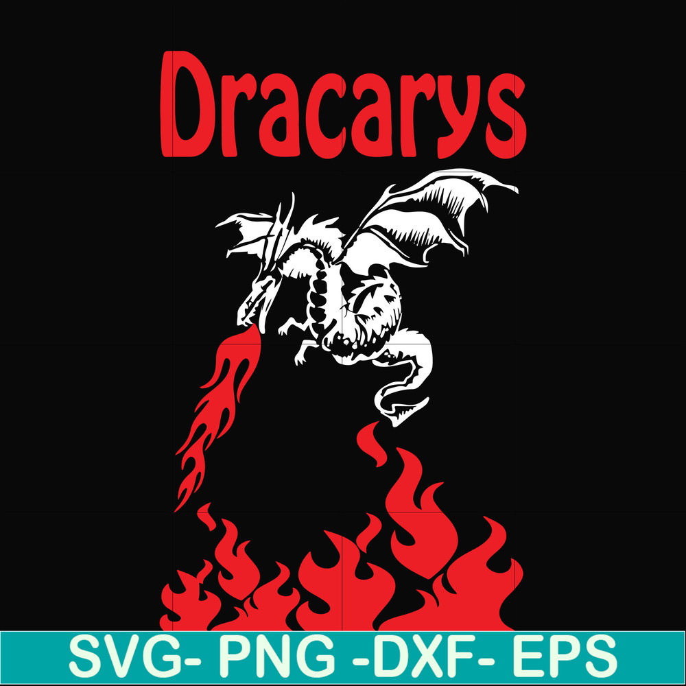 FN000299-Dracarys svg, png, dxf, eps file FN000299.jpg