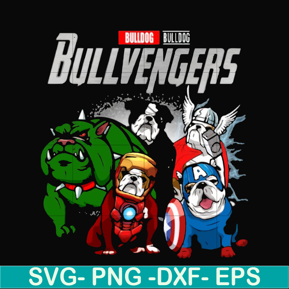 FN000411-Bullvengers svg, png, dxf, eps file FN000411.jpg