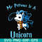 FN000571-My patronus is a Unicorn svg, png, dxf, eps file FN000571.jpg