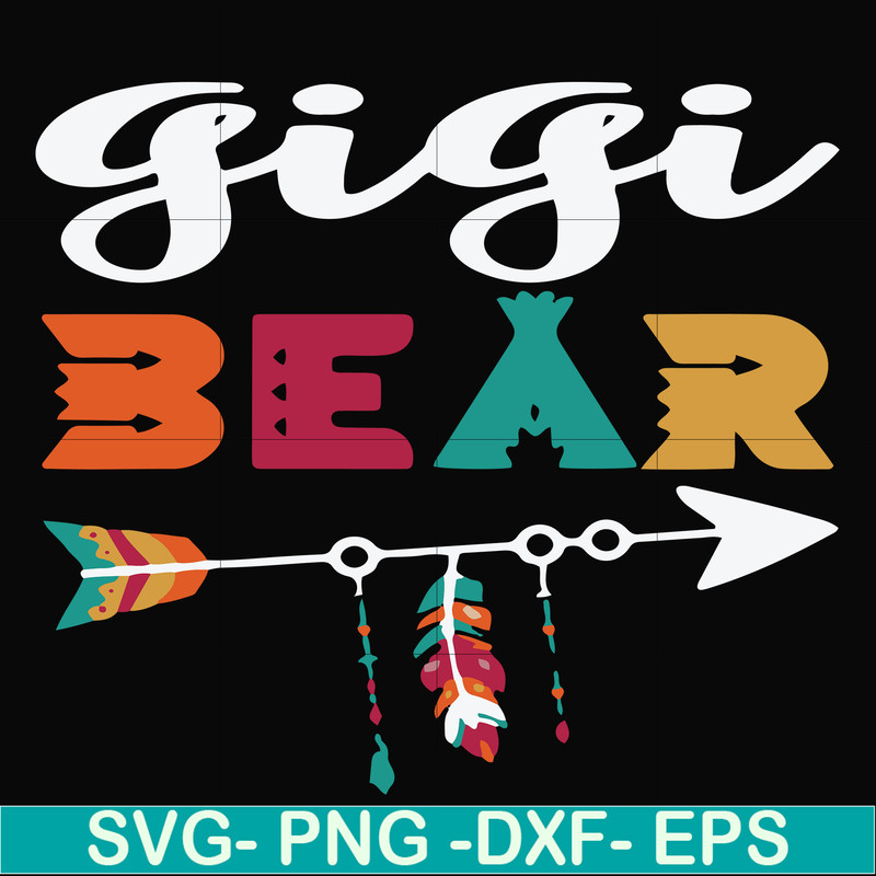 FN000698-Gigi bear svg, png, dxf, eps file FN000698.jpg