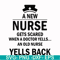 FN000917-A new nurse gets scared when a doctor yells an old nurse yells back svg, png, dxf, eps file FN000917.jpg