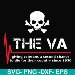 the va giving veterans a second chance svg, png, dxf, eps file fn00093