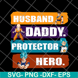 husband daddy protector hero svg, png, dxf, eps digital file ftd04062109