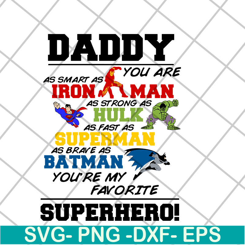 FTD06052122-Daddy superhero svg, png, dxf, eps digital file FTD06052122.jpg
