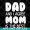 FTD09062104-Dad And I Agree Mom Is The Best – Happy Father’s Day 2021 svg, png, dxf, eps digital file FTD09062104.jpg