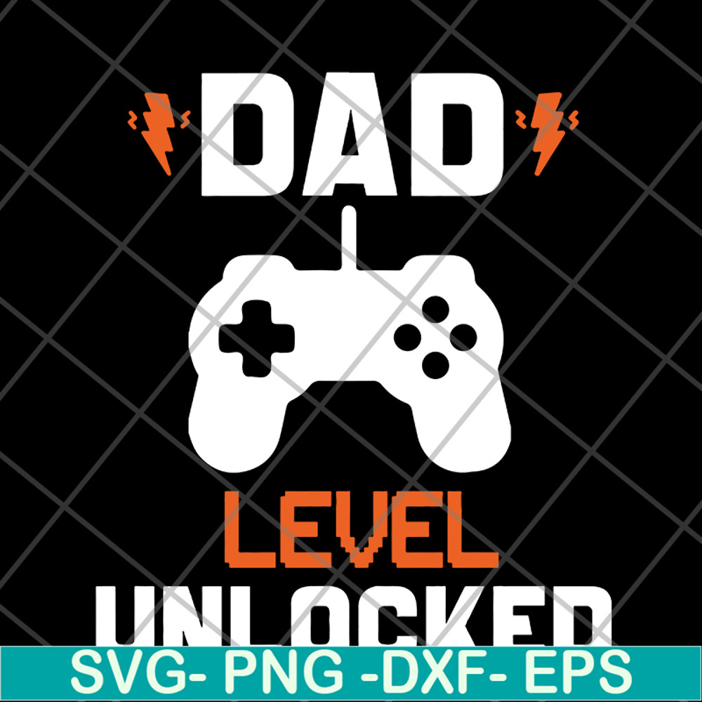 FTD19052102- dad lever unlocked svg, png, dxf, eps digital file FTD19052102.jpg