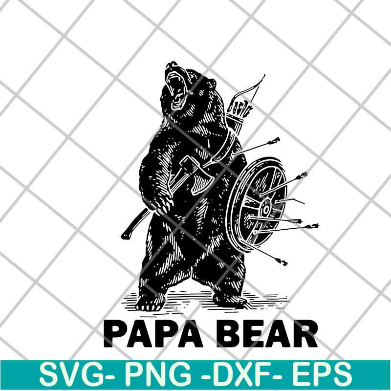 FTD24052106- papa bear svg, png, dxf, eps digital file FTD24052106.jpg