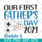 FTD26052111-our fisrt father's day svg, png, dxf, eps digital file FTD26052111.jpg